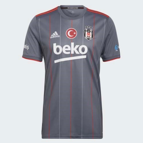 Tailandia Camiseta Besiktas 3ª Kit 2021 2022 Gris